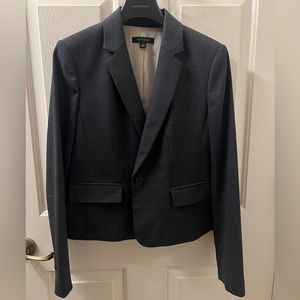 Beautiful Ann Taylor charcoal grey Blazer. Size 8. Never worn, New without tags